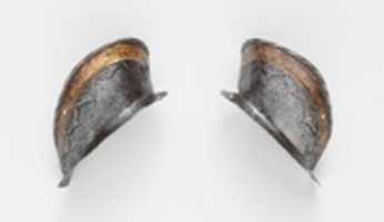 Free download Two Ear Guards from a Shaffron of Emperor Charles V free photo or picture to be edited with GIMP online image editor