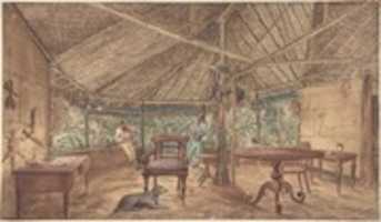 Free download Two European Men in an African Hut free photo or picture to be edited with GIMP online image editor