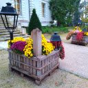 Two flower beds in front of the house  screen for extension Chrome web store in OffiDocs Chromium