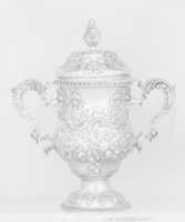 Free download Two-handled loving cup with cover free photo or picture to be edited with GIMP online image editor