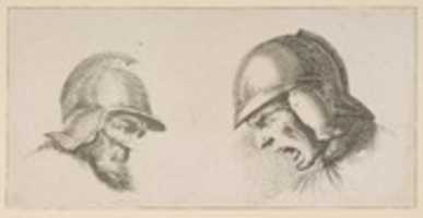 Free download Two Heads of Old Soldiers free photo or picture to be edited with GIMP online image editor