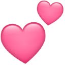 Two Hearts A new tab page with Dynamic Kawaii  screen for extension Chrome web store in OffiDocs Chromium