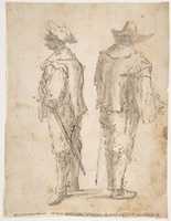 Free download Two Standing Men free photo or picture to be edited with GIMP online image editor