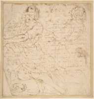Free download Two Studies of a Kneeling Male Figure free photo or picture to be edited with GIMP online image editor