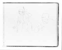 Free download Two Studies of a Man (from sketchbook) free photo or picture to be edited with GIMP online image editor