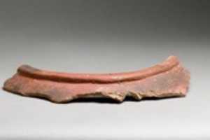 Free download Two terracotta rim fragments from a closed vase free photo or picture to be edited with GIMP online image editor