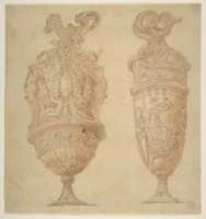 Free download Two Urns Decorated with Human Figures, Animals and Garlands. free photo or picture to be edited with GIMP online image editor