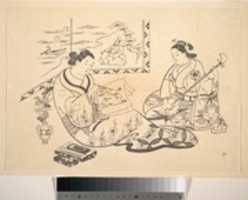 Free download Two Women Seated in a Parlor free photo or picture to be edited with GIMP online image editor