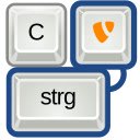 Écran de contrôle du clavier TYPO3 pour l'extension de la boutique en ligne Chrome dans OffiDocs Chromium