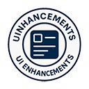 UBIS UI Enhancer  screen for extension Chrome web store in OffiDocs Chromium
