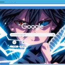 Tela Uchiha Sasuke para extensão da loja virtual do Chrome no OffiDocs Chromium