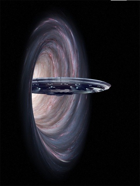 Free download ufo wormhole space fantasy free picture to be edited with GIMP free online image editor