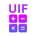 UIF Calculator  screen for extension Chrome web store in OffiDocs Chromium