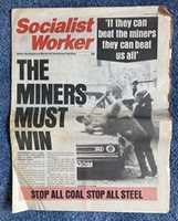 Free download UK Miners Strike 1984-1985 Front pages of The Miner, Socialist Worker, pics and posters free photo or picture to be edited with GIMP online image editor