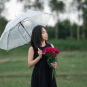 Umbrella pink purple flowers  screen for extension Chrome web store in OffiDocs Chromium