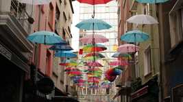 Free download Umbrella Street -  free video to be edited with OpenShot online video editor