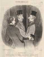 Free download Un chapeau neuf, plate 45 from the series Les beaux jours de la vie, published in Le Charivari free photo or picture to be edited with GIMP online image editor