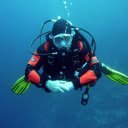 Undersea diver  screen for extension Chrome web store in OffiDocs Chromium