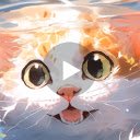 Underwater Cat Video Wallpaper  screen for extension Chrome web store in OffiDocs Chromium