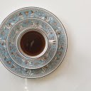 Unique cup of coffee  screen for extension Chrome web store in OffiDocs Chromium