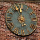 Unique giant clock  screen for extension Chrome web store in OffiDocs Chromium