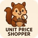 Unit Price Shopper  screen for extension Chrome web store in OffiDocs Chromium