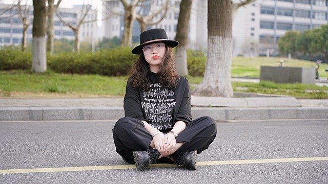 Free download university girl fashion street free picture to be edited with GIMP free online image editor