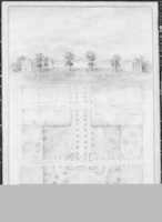 Free download University of North Carolina, Chapel Hill (distant perspective and plan of grounds) free photo or picture to be edited with GIMP online image editor