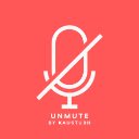 UnMute  screen for extension Chrome web store in OffiDocs Chromium