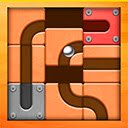 Unroll Ball Puzzles Game  screen for extension Chrome web store in OffiDocs Chromium