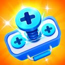 Unscrew Bolt Puzzle Game  screen for extension Chrome web store in OffiDocs Chromium