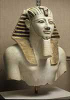 Free download Upper part of a statue of Thutmose III free photo or picture to be edited with GIMP online image editor