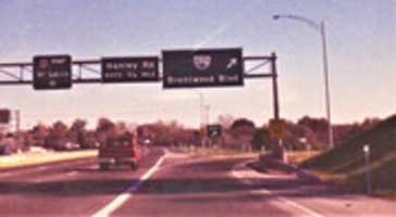 Free picture US 40 East at Interstate 170/Brentwood Blvd exit (1990)  to be edited by GIMP online free image editor by OffiDocs