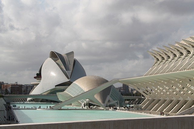 Gratis download valencia calatrava via architectuurvrije foto om te bewerken met GIMP gratis online afbeeldingseditor