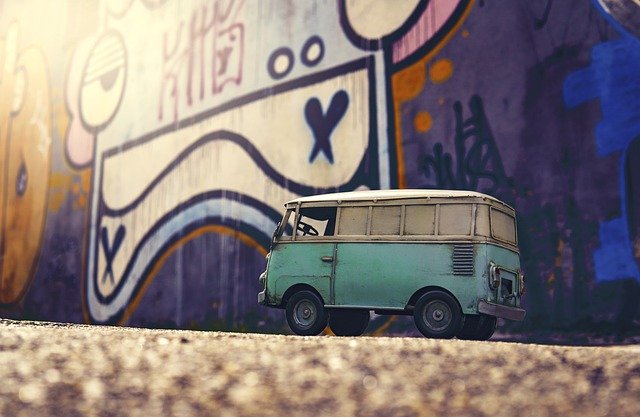 Free download van hippie bus camper travel free picture to be edited with GIMP free online image editor