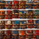 Various Mayan Masks with Team Logos  screen for extension Chrome web store in OffiDocs Chromium