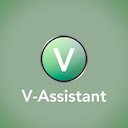 V Assistant  screen for extension Chrome web store in OffiDocs Chromium