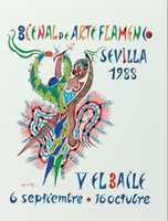 Free download V BIENAL DE ARTE FLAMENCO EL BAILE SEVILLA 1988 free photo or picture to be edited with GIMP online image editor