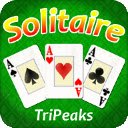 Vegas Solitaire TriPeaks  screen for extension Chrome web store in OffiDocs Chromium