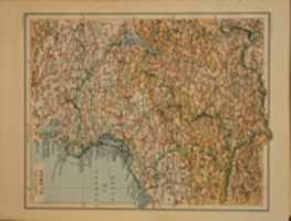 تنزيل مجاني Veneto Map Photo 1952 صورة مجانية أو صورة ليتم تحريرها باستخدام محرر الصور عبر الإنترنت GIMP