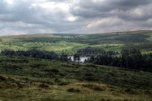 免费下载 Venford Reservoir From Bench Tor HDR 免费照片或图片，使用 GIMP 在线图像编辑器进行编辑