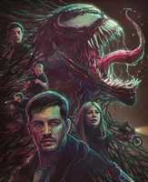 Free download Venom Movie Poster Fanart free photo or picture to be edited with GIMP online image editor