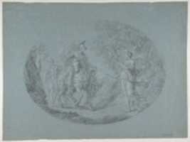 Free download Venus Disguised as a Huntress Appears to Aeneas (Aeneid I: 305 ff.) free photo or picture to be edited with GIMP online image editor