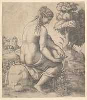 Free download Venus Wounded by the Thorns of a Rose free photo or picture to be edited with GIMP online image editor