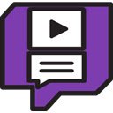 Verticaal Twitch-scherm voor extensie Chrome-webwinkel in OffiDocs Chromium