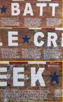 Free download Veterans 2018 mural text in downtown Battle Creek, Michigan free photo or picture to be edited with GIMP online image editor