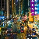 Vibrant Night in Old Hong Kong Streets  screen for extension Chrome web store in OffiDocs Chromium
