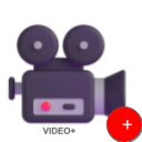 Video+  screen for extension Chrome web store in OffiDocs Chromium