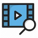 Video Library Search  screen for extension Chrome web store in OffiDocs Chromium