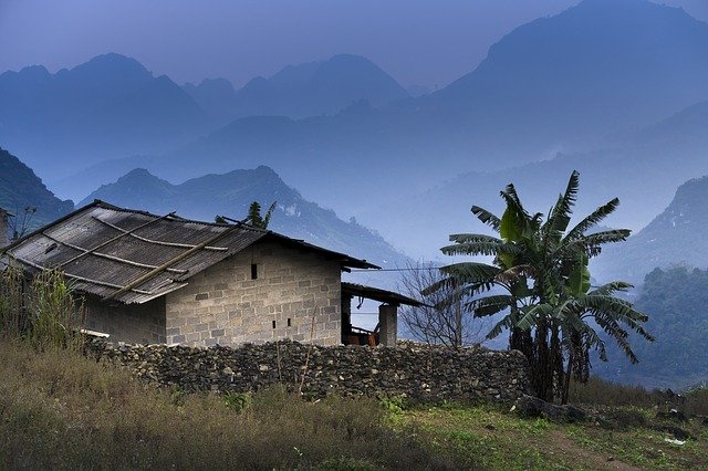 دانلود رایگان تصویر روستای کشور زیبای ویتنام برای ویرایش با ویرایشگر تصویر آنلاین رایگان GIMP
